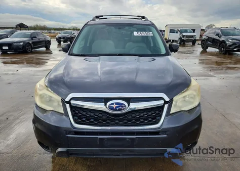 2015 Subaru Forester 2.5I Touring from USA, damaged, VIN JF2SJAWC0FH513449